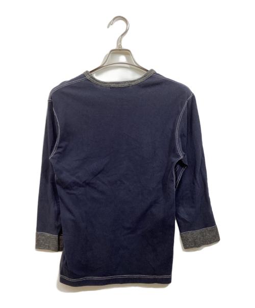 COMME des GARCONS HOMME（コムデギャルソン オム）COMME des GARCONS HOMME (コムデギャルソン オム) ロングスリーブカットソー ネイビー サイズ:SIZE Sの古着・服飾アイテム