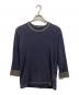 COMME des GARCONS HOMME（コムデギャルソン オム）の古着「ロングスリーブカットソー」｜ネイビー