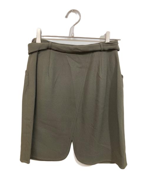 EMPORIO ARMANI（エンポリオ アルマーニ）EMPORIO ARMANI (エンポリオ アルマーニ) ミニスカート オリーブ サイズ:	SIZE 42の古着・服飾アイテム