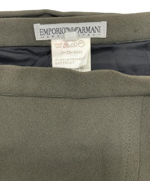 EMPORIO ARMANI（エンポリオ アルマーニ）EMPORIO ARMANI (エンポリオ アルマーニ) ミニスカート オリーブ サイズ:	SIZE 42の古着・服飾アイテム