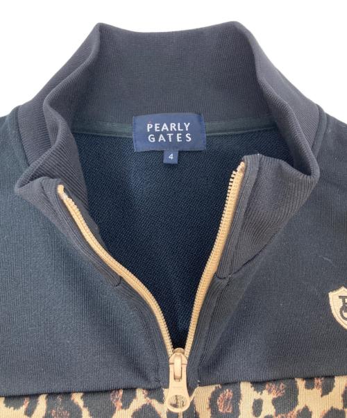 PEARLY GATES（パーリーゲイツ）PEARLY GATES (パーリーゲイツ) ゴルフウェア(トップス) ブラック サイズ:SIZE 4の古着・服飾アイテム
