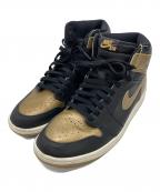 NIKEナイキ）の古着「Air Jordan 1 Retro High OG」｜Black and Gold