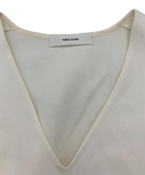 YOKO CHAN（ヨーコチャン）YOKO CHAN (ヨーコチャン) ワンピース ホワイト サイズ:38の古着・服飾アイテム