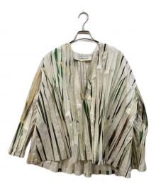 RIM.ARK（リムアーク）の古着「Movement pleats tops」｜ベージュ