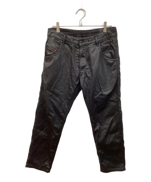 DIESEL（ディーゼル）DIESEL (ディーゼル) ジョグコーティングパンツ ブラック サイズ:SIZE 30の古着・服飾アイテム