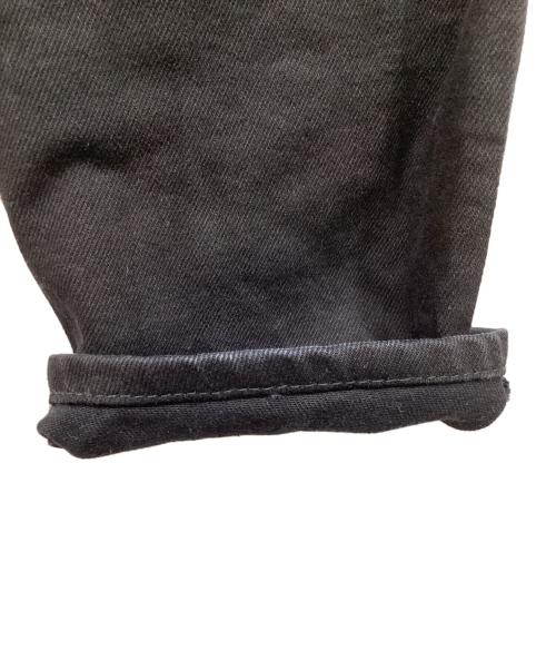 DSQUARED2（ディースクエアード）DSQUARED2 (ディースクエアード) ブラックデニム ブラック サイズ:SIZE 48の古着・服飾アイテム