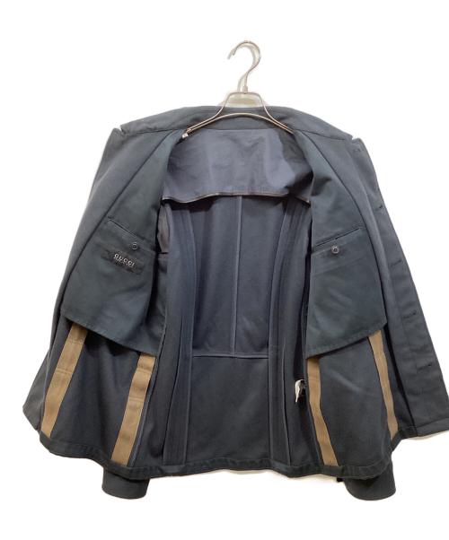 GUCCI（グッチ）GUCCI (グッチ) ショートコート ブルー サイズ:SIZE 48の古着・服飾アイテム