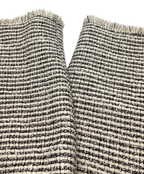 journal standard L'essage（ジャーナルスタンダード レサージュ）journal standard L'essage (ジャーナルスタンダード レサージュ) GIOLICAツイードBIGジャケット ホワイト サイズ:実寸をご確認くださいの古着・服飾アイテム