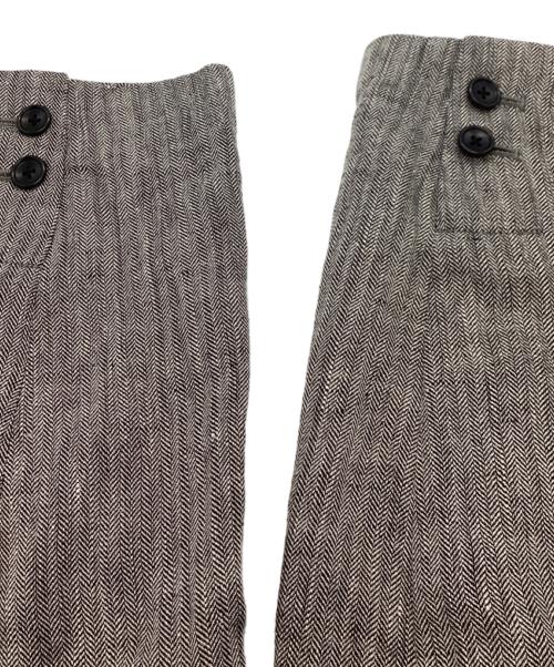 Spick and Span（スピック＆スパン）Spick and Span (スピックアンドスパン) リネンエアリージャケット グレー サイズ:SIZE 38の古着・服飾アイテム