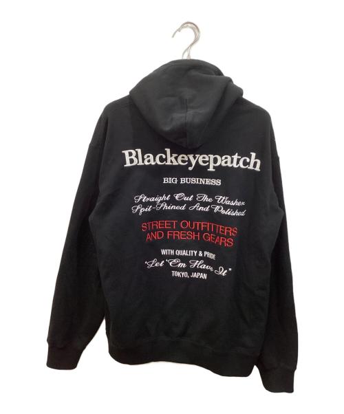 THE BLACK EYE PATCH（ブラックアイパッチ）THE BLACK EYE PATCH (ブラックアイパッチ) PARENTAL ADVISORY パーカー ブラック サイズ:SIZE XLの古着・服飾アイテム