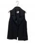 LIMI feu（リミフゥ）の古着「ボタンレスベスト」｜ブラック