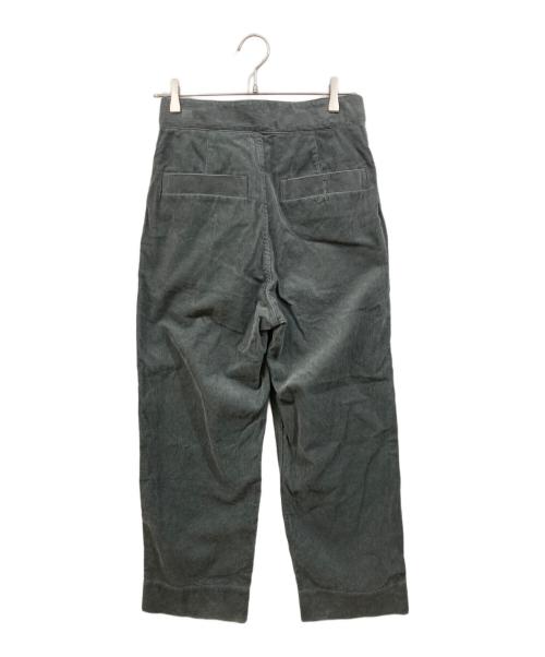 MHL（エムエイチエル）MHL (エムエイチエル) DRY COTTON NEEDLECORD PANTS グレー サイズ:SIZE 1の古着・服飾アイテム