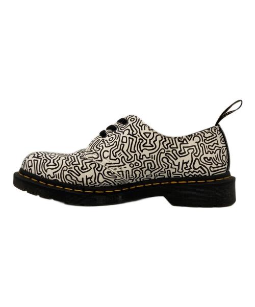Dr.Martens（ドクターマーチン）Dr.Martens (ドクターマーチン) Keith Haring (キースヘリング) 3ホールシューズ ブラック サイズ:SIZE 7の古着・服飾アイテム