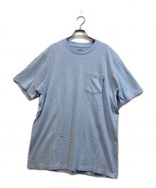 SUPREME（シュプリーム）の古着「S/SポケットT」｜スカイブルー