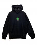 SUPREMEシュプリーム）の古着「Apple Hooded Sweatshirt」｜ブラック