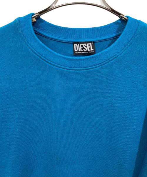 DIESEL（ディーゼル）DIESEL (ディーゼル) スウェット ブルー サイズ:SIZE Mの古着・服飾アイテム