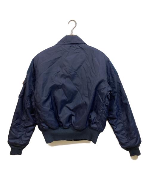 ALPHA INDUSTRIES（アルファインダストリーズ）ALPHA INDUSTRIES (アルファインダストリーズ) フライトジャケット ネイビー サイズ:Ｍの古着・服飾アイテム