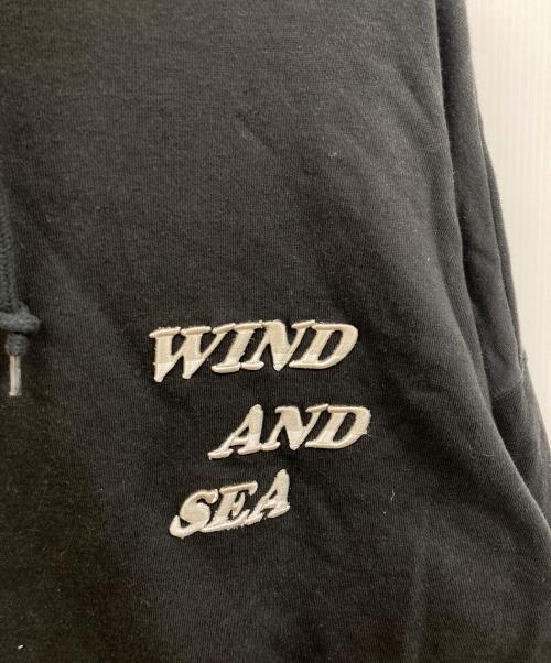 WIND AND SEA（ウィンダンシー）WIND AND SEA (ウィンダンシー) パーカー ブラック サイズ:SIZE Lの古着・服飾アイテム
