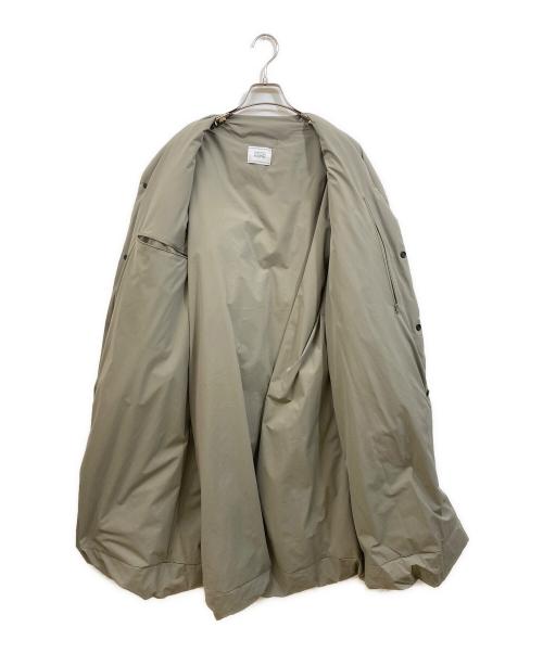 UNITED ARROWS & SONS（ユナイテッドアローズ アンド サンズ）UNITED ARROWS & SONS (ユナイテッドアローズ アンド サンズ) DOWN V LONG COAT ベージュ サイズ:SIZE Sの古着・服飾アイテム