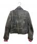 Marc by Marc Jacobs (マークバイマークジェイコブス) カウレザーライダースジャケット ブラック サイズ:SIZE XS：11000円