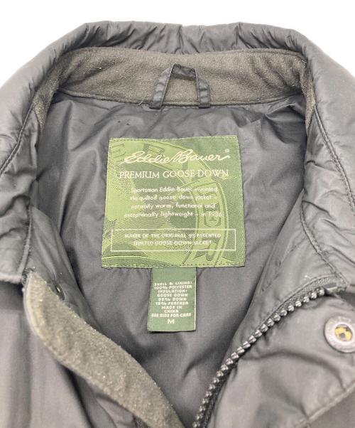 Eddie Bauer（エディーバウアー）Eddie Bauer (エディーバウアー) ダウンコート ブラック サイズ:Mの古着・服飾アイテム