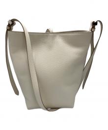 GIANNI CHIARINI（ジャンニ キアリーニ）の古着「ショルダーバッグ」｜アイボリー