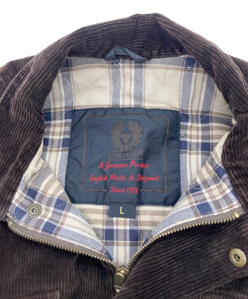 BELSTAFF（ベルスタッフ）BELSTAFF (ベルスタッフ) コーデュロイジャケット ブラウン サイズ:Lの古着・服飾アイテム