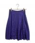 EPOCA（エポカ）の古着「フィオーレリバーレース スカート」｜ネイビー