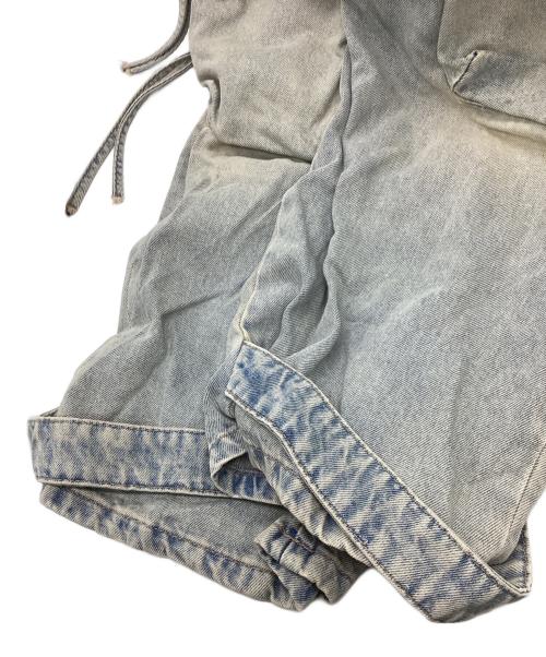 ZARA（ザラ）ZARA (ザラ) デニムカーゴパンツ インディゴ サイズ:36の古着・服飾アイテム