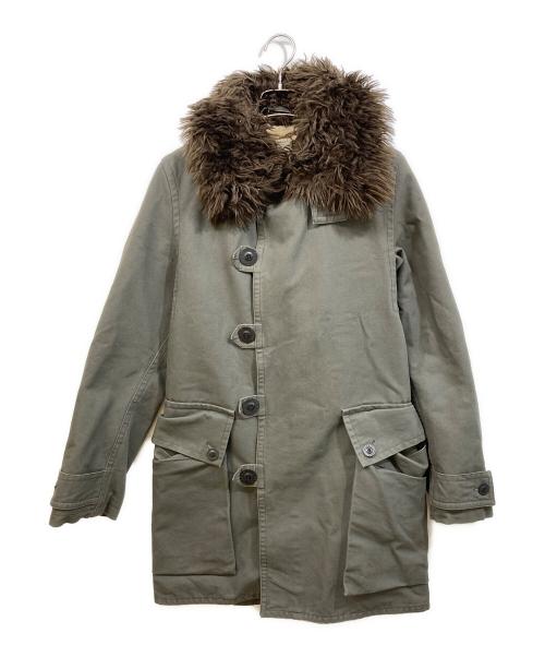 NUDIE JEANS（ヌーディー・ジーンズ）NUDIE JEANS (ヌーディー・ジーンズ) モッズコート カーキ サイズ:SIZE XSの古着・服飾アイテム