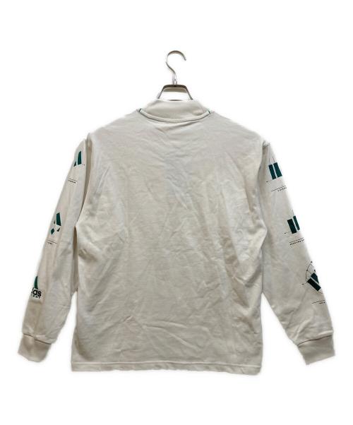adidas（アディダス）adidas (アディダス) EQT GFX TEE LS ホワイト サイズ:XSの古着・服飾アイテム