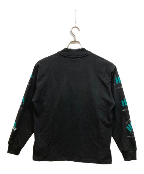 adidas（アディダス）adidas (アディダス) EQT GFX TEE LONG SLEEVE ブラック サイズ:Mの古着・服飾アイテム