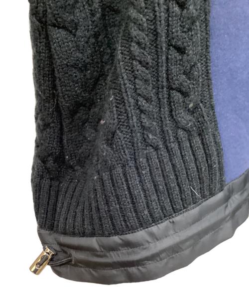 NIKE（ナイキ）NIKE (ナイキ) sacai (サカイ) SPLITCABLE TECH FLEECE SWEATSHIRT ネイビー×ブラック サイズ:SIZE Sの古着・服飾アイテム