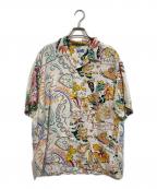 BEAMS×Sun Surfビームス×サンサーフ）の古着「クレイジーアロハシャツ」｜アイボリー