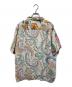 BEAMS (ビームス) Sun Surf (サンサーフ) クレイジーアロハシャツ アイボリー サイズ:実寸をご確認ください：8000円