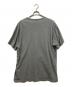 maison kitsune (メゾンキツネ) チラックスロゴ Tシャツ ライトグレー サイズ:XXL：5000円