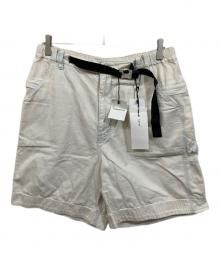 sacai（サカイ）の古着「Buckle Detailed Shorts」｜ホワイト