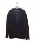 LARDINI（ラルディーニ）の古着「ニットテーラードジャケット」｜ブラック