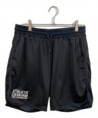 Denham×ATHLETAデンハム×アスレタ）の古着「ATDH MESH SHORTS」｜ブラック
