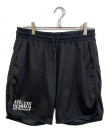 Denham×ATHLETA（デンハム×アスレタ）の古着「ATDH MESH SHORTS」｜ブラック
