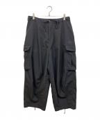 Needles×STUDIOUSニードルズ×ステュディオス）の古着「別注H.D BDU Trousers」｜ブラック