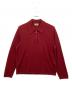 HERMES（エルメス）の古着「ハーフジップカシミヤニット」｜レッド