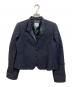 ARMANI COLLEZIONI（アルマーニ コレツィオーニ）の古着「デザインテーラードジャケット」｜ネイビー