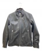 TETE HOMMEテット オム）の古着「ラムレザージャケット」｜ブラック