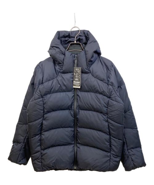 DESCENTE（デサント）DESCENTE (デサント) フードダウンジャケット ネイビー サイズ:M-MLの古着・服飾アイテム