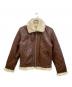 HORN WORKS（ホーンワークス）の古着「レザージャケット」｜ブラウン
