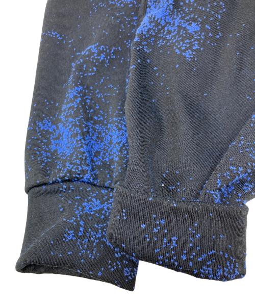 ESTNATION（エストネーション）ESTNATION (エストネーション) ジップパーカー ブラック×ブルー サイズ:Lの古着・服飾アイテム