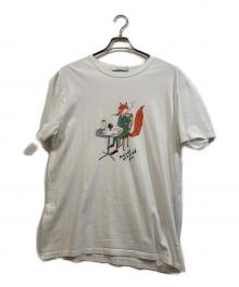 maison kitsune（メゾンキツネ）の古着「半袖Tシャツ」｜ホワイト
