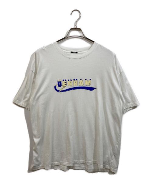 Denham（デンハム）Denham (デンハム) 半袖Tシャツ ホワイト サイズ:	SIZE Lの古着・服飾アイテム