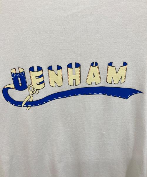 Denham（デンハム）Denham (デンハム) 半袖Tシャツ ホワイト サイズ:	SIZE Lの古着・服飾アイテム
